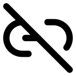 Link 2 Off SVG Icon